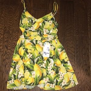show me your mumu lemon sun dress